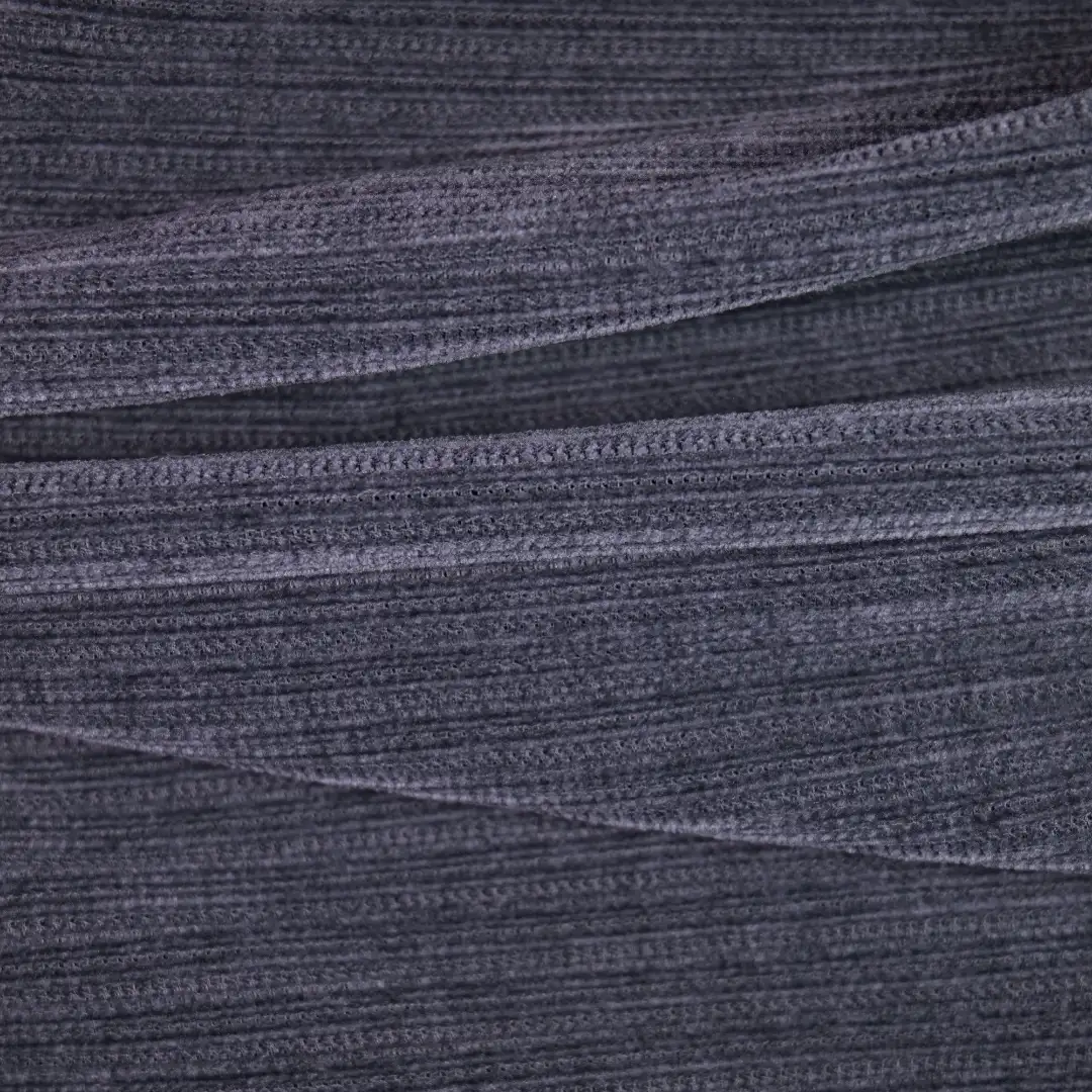 China Fabric for Pants,Blazer,Full-Zipper Cardigan ,Knitted Trousers  knitted Corduroy Knit Fabric Polyester Spandex Gray color buy from China wholesaler bulk order at wholesale price free worldwide shipping Alibaba