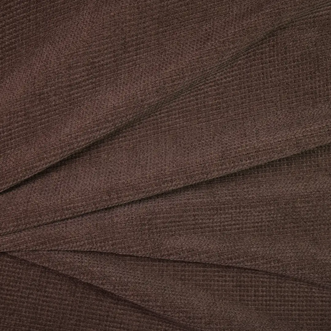 China Fabric for Pants,Suit Trouser,Blazer,Suit,Over Shirt knitted Corduroy Knit Fabric Polyester Spandex Brown color buy from China wholesaler bulk order at wholesale price free worldwide shipping Alibaba