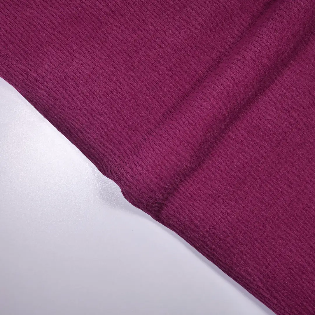 China Fabric for Suit Trouser,Blazer,Full-Zipper Cardigan ,Knitted Trousers  knitted Corduroy Knit Fabric Polyester Spandex Pink color buy from China wholesaler bulk order at wholesale price free worldwide shipping Alibaba