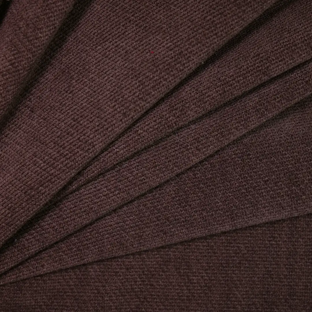 China Fabric for Pants,Knitted Jacket ,Knitted Trousers ,Over Shirt knitted Corduroy Knit Fabric Polyester Spandex Brown color buy from China wholesaler bulk order at wholesale price free worldwide shipping Alibaba