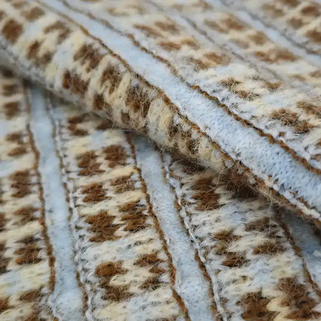 China Yarn for Jackets,Hoodie,Ladies Vest (Sweater) Roving Yarn Fancy Yarn Recycled Polyester Polyester Polyamide RWS Wool Spandex light blue/light beige/dark brown color buy from China wholesaler bulk order at wholesale price free worldwide shipping Alibaba