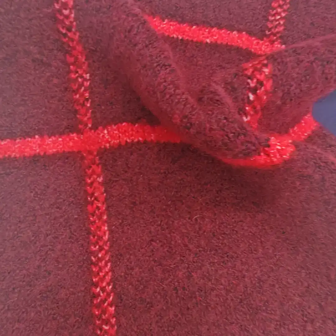 China Yarn for Hoodie,Open Cardigan (Sweater),Round Neck Pullover (Sweater),Crop Top Pullover (Sweater) Mossy Yarn Fancy Yarn Recycled Polyester Nylon Acrylic Wool Spandex jujube red color buy from China wholesaler bulk order at wholesale price free worldwide shipping Alibaba