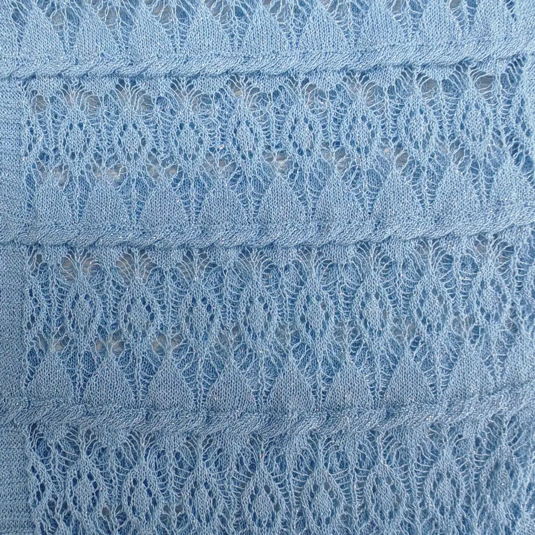 China Yarn for Polo Shirt,Crop Top,Skirt (Sweater) Lurex Lurex Viscose Nylon Metallic fiber Blue color buy from China wholesaler bulk order at wholesale price free worldwide shipping Alibaba