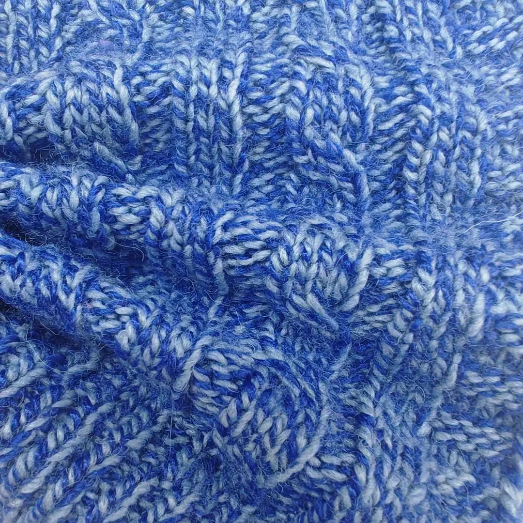 China Yarn for Hoodie,Open Cardigan (Sweater),Round Neck Pullover (Sweater),Crop Top Pullover (Sweater) Roving Yarn Fancy Yarn Polyester Acrylic Nylon Wool Blue color buy from China wholesaler bulk order at wholesale price free worldwide shipping Alibaba