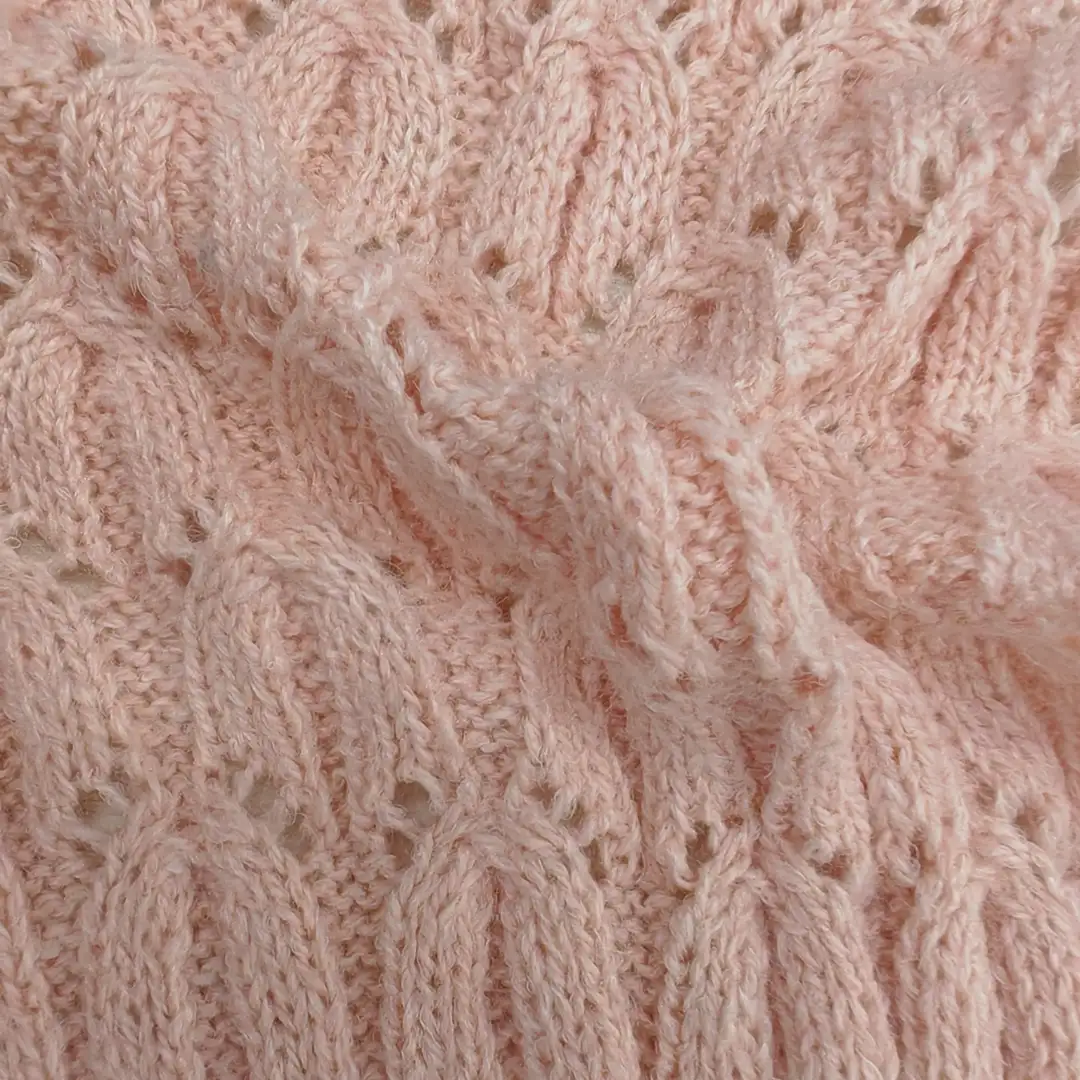 China Yarn for Hoodie,Open Cardigan (Sweater),Round Neck Pullover (Sweater),Crop Top Pullover (Sweater) Core Spun Yarn Regular Yarn Polyester Acrylic Linen Pink color buy from China wholesaler bulk order at wholesale price free worldwide shipping Alibaba