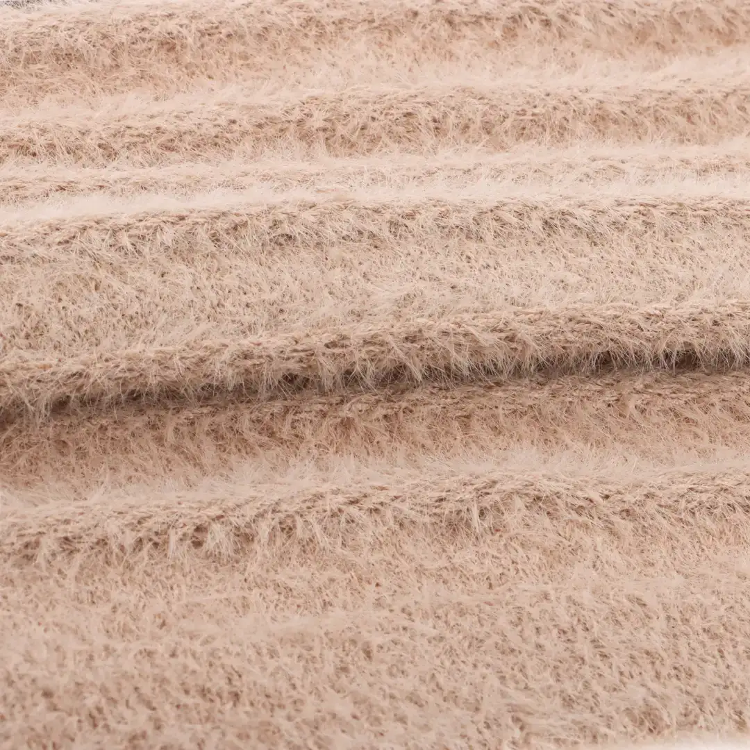 China Yarn for Hoodie,Open Cardigan (Sweater),Crew Neck Pullover (Sweater),Crop Top Pullover (Sweater) Cat Feather Yarn Fancy Yarn Nylon Brown color buy from China wholesaler bulk order at wholesale price free worldwide shipping Alibaba