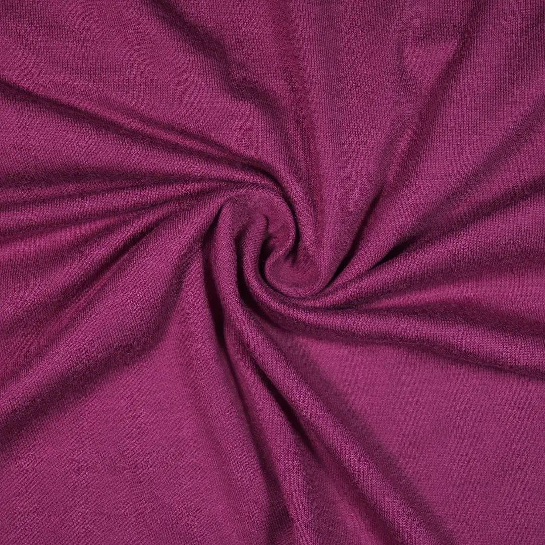 China Fabric for T-Shirt,Polo Shirt Single Jersey Knit Fabric Rayon Spandex burgundy color buy from China wholesaler bulk order at wholesale price free worldwide shipping Alibaba
