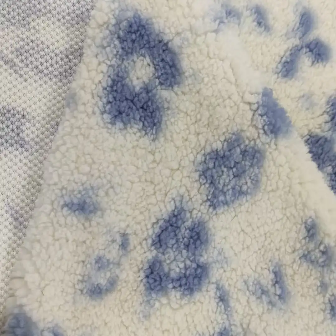 China Fabric for Hoodie,Padded Jacket Coral Fleece Knit Fabric Polyester blue color buy from China wholesaler bulk order at wholesale price free worldwide shipping Alibaba