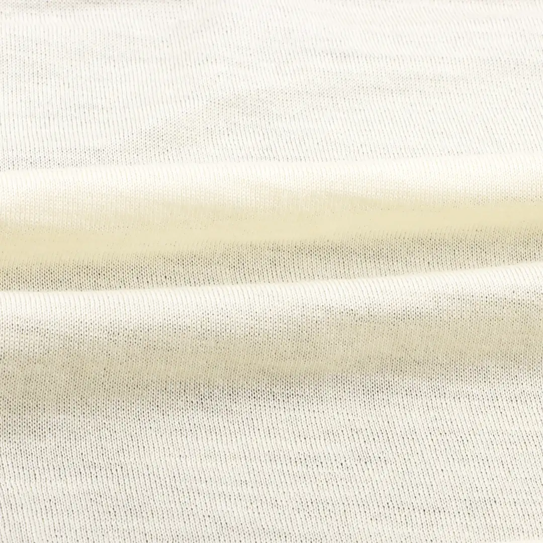 China Fabric for T-Shirt,Tank Top,Crop Top Single Jersey Knit Fabric Merino Wool cream-coloured color buy from China wholesaler bulk order at wholesale price free worldwide shipping Alibaba
