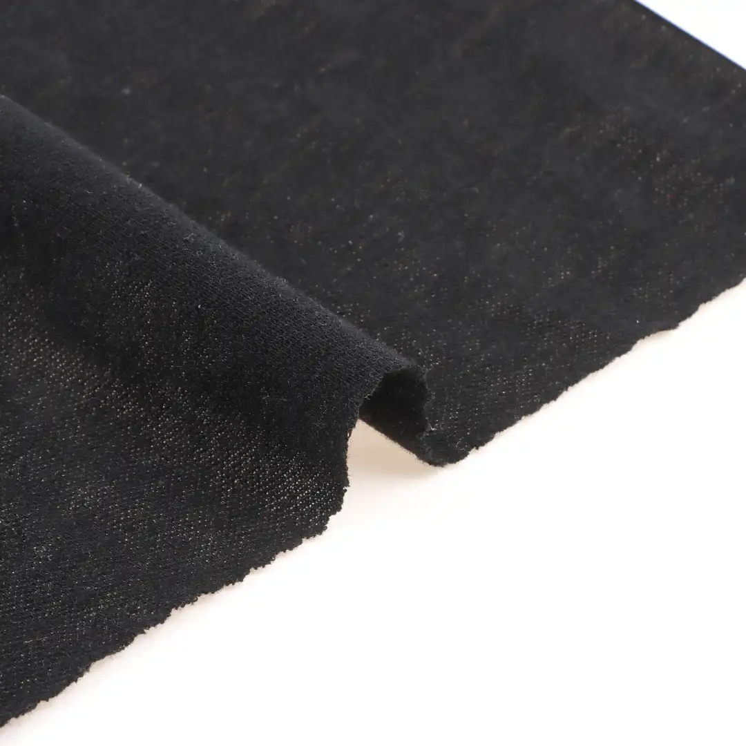 China Fabric for T-Shirt,Tank Top,Polo T-shirt  Birdeye Mesh Knit Fabric Polyester Wool BLACK color buy from China wholesaler bulk order at wholesale price free worldwide shipping Alibaba