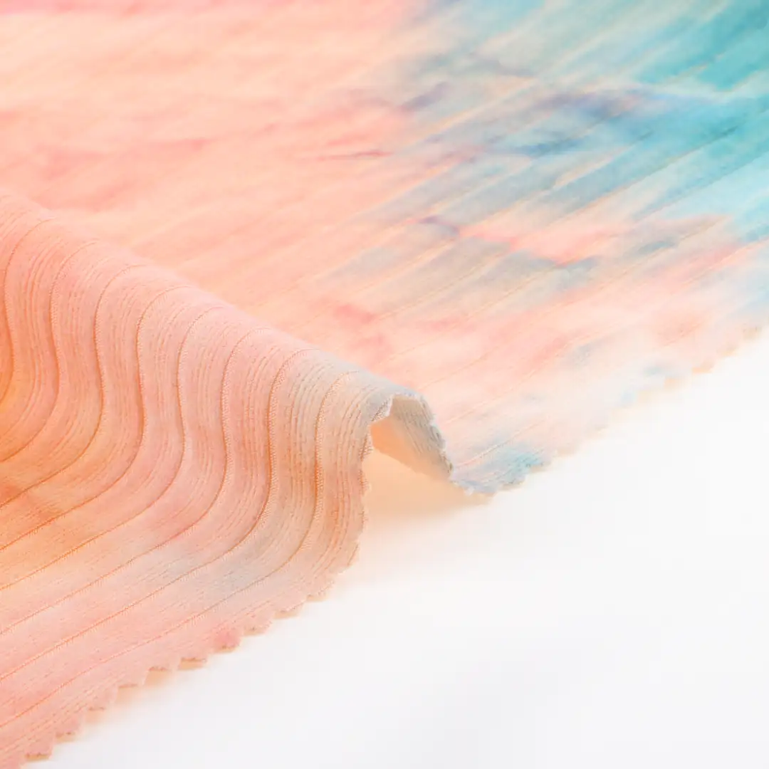 China Fabric for T-Shirt,Tank Top,Crop Top Rib Knit Fabric Polyester Spandex neon colors color buy from China wholesaler bulk order at wholesale price free worldwide shipping Alibaba