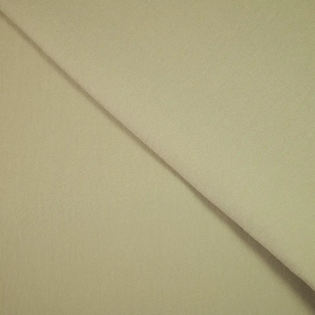 China Fabric for Shirt,T-Shirt,Tank Top,Blouse,Skirt Bengaline Synthetic Woven Fabric Polyester Khaki color buy from China wholesaler bulk order at wholesale price free worldwide shipping Alibaba