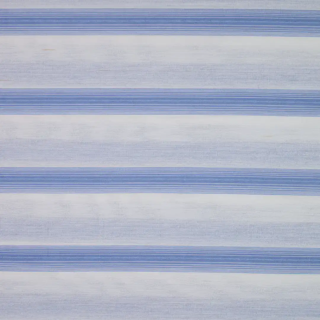 China Fabric for Shirt,Blouse,Crop Top Yarn Dyed Stripe Woven Blended Fabric Cotton Silk Blue color buy from China wholesaler bulk order at wholesale price free worldwide shipping Alibaba