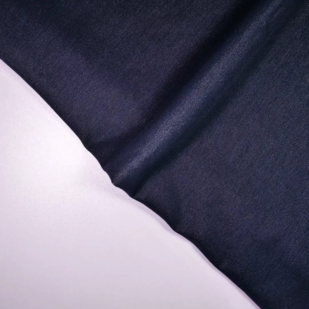 China Fabric for Shirt,Pants,Blouse,Crop Top,Skirt,Shorts Cotton/Polyester Denim Denim Rayon Polyester Spandex Dark Denim color buy from China wholesaler bulk order at wholesale price free worldwide shipping Alibaba