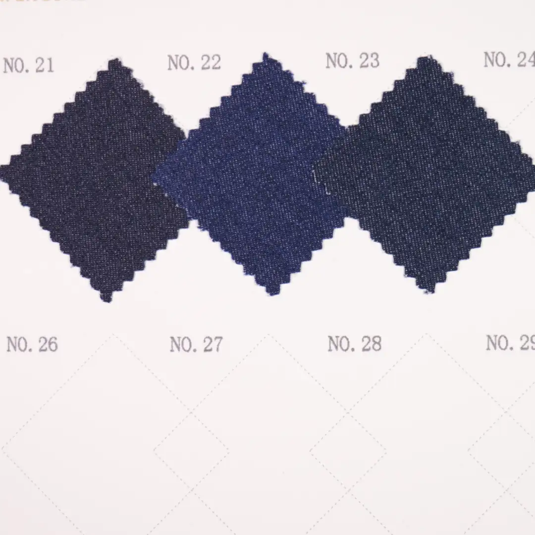 China Fabric for Shirt,Pants,Blouse,Crop Top,Skirt,Shorts Cotton/Polyester Denim Denim Rayon Polyester Spandex Dark Denim color buy from China wholesaler bulk order at wholesale price free worldwide shipping Alibaba