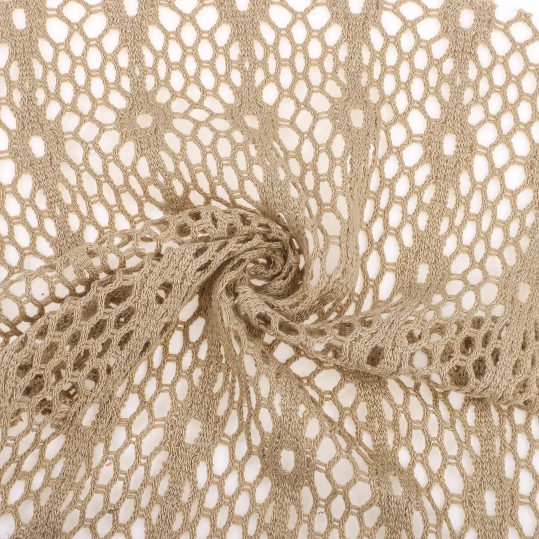 China Fabric for Blouse,Crop Top Hacci Knit Fabric Polyester khaki color buy from China wholesaler bulk order at wholesale price free worldwide shipping Alibaba