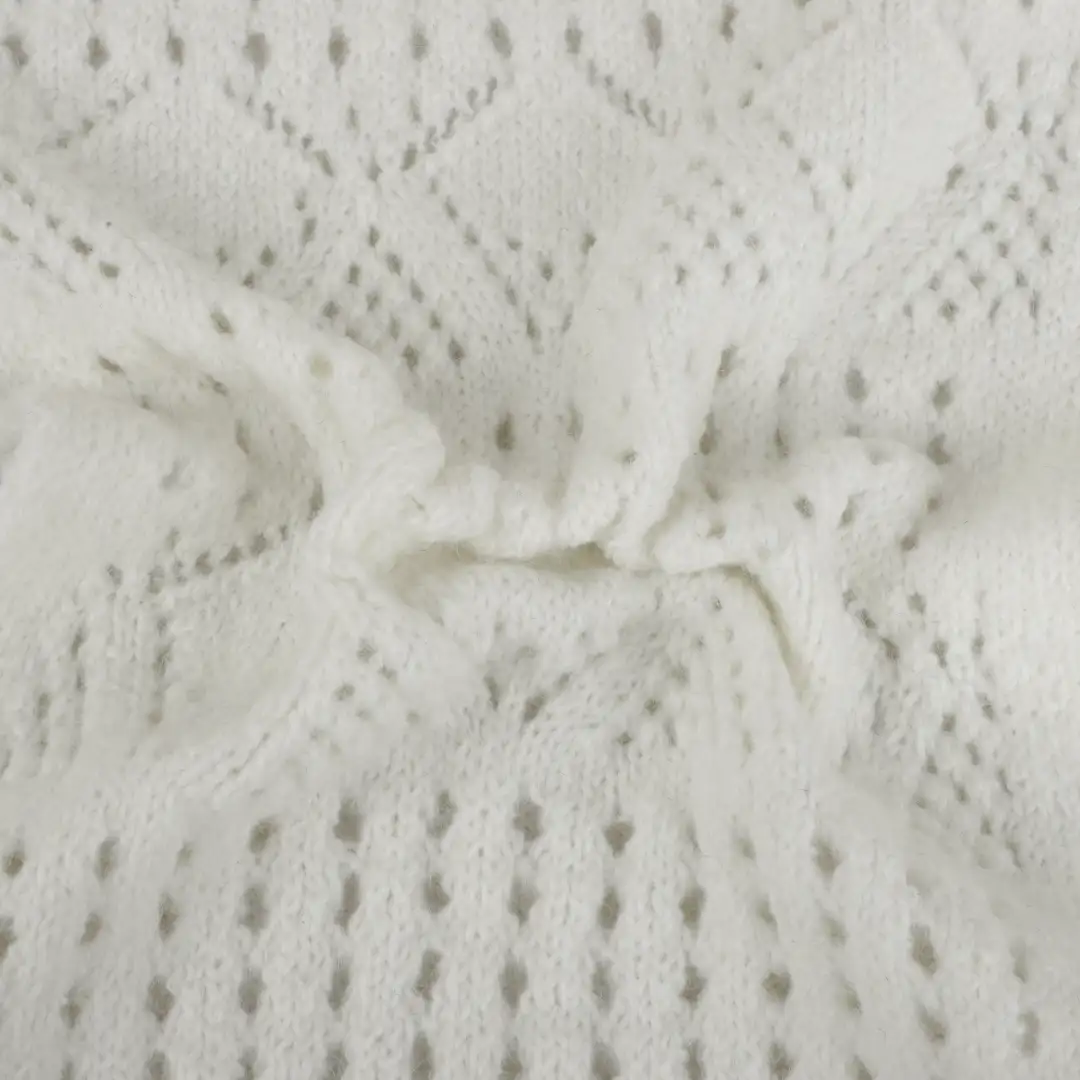 China Yarn for Crop Top Pullover (Sweater),Dresses (Cardigan Open) (Sweater) Mossy Yarn Fancy Yarn Recycled Polyester Acrylic Nylon Wool Spandex Ecru color buy from China wholesaler bulk order at wholesale price free worldwide shipping Alibaba