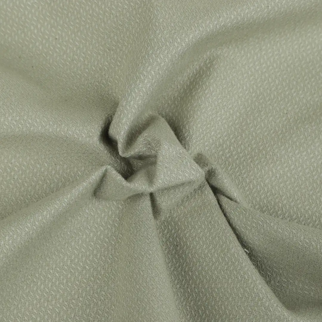 Bangladesh Fabric for Shirt,Casual Long Sleeve Crop Shirt,Cropped V-Neck Shirt Cotton Spandex Slub Natural Woven Fabric Cotton Recycle Cotton Spandex Lt. Olive color buy from Bangladesh wholesaler bulk order at wholesale price free worldwide shipping Alibaba