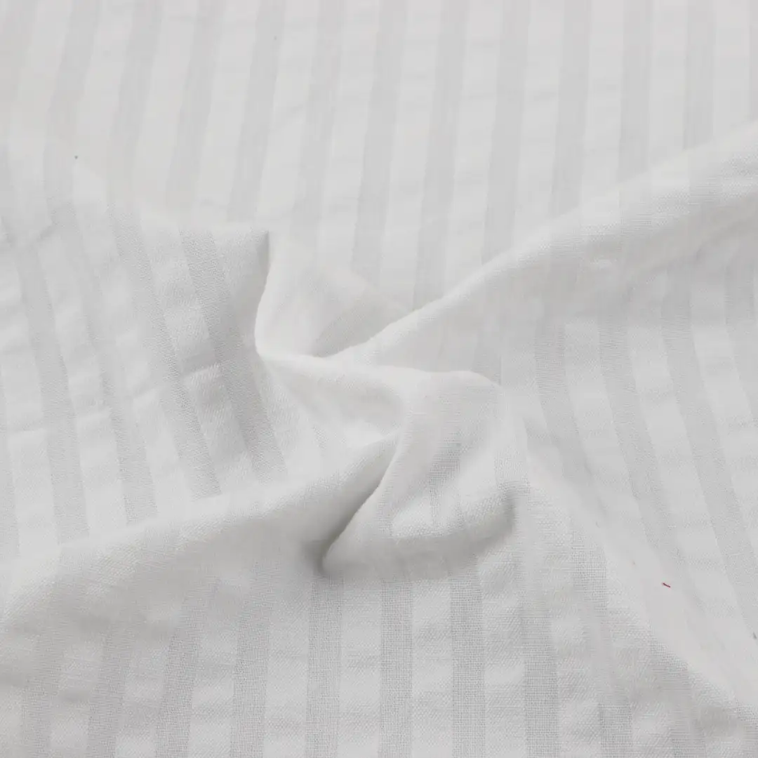 Bangladesh Fabric for Shirt Cotton Seersucker Natural Woven Fabric Cotton RFD color buy from Bangladesh wholesaler bulk order at wholesale price free worldwide shipping Alibaba