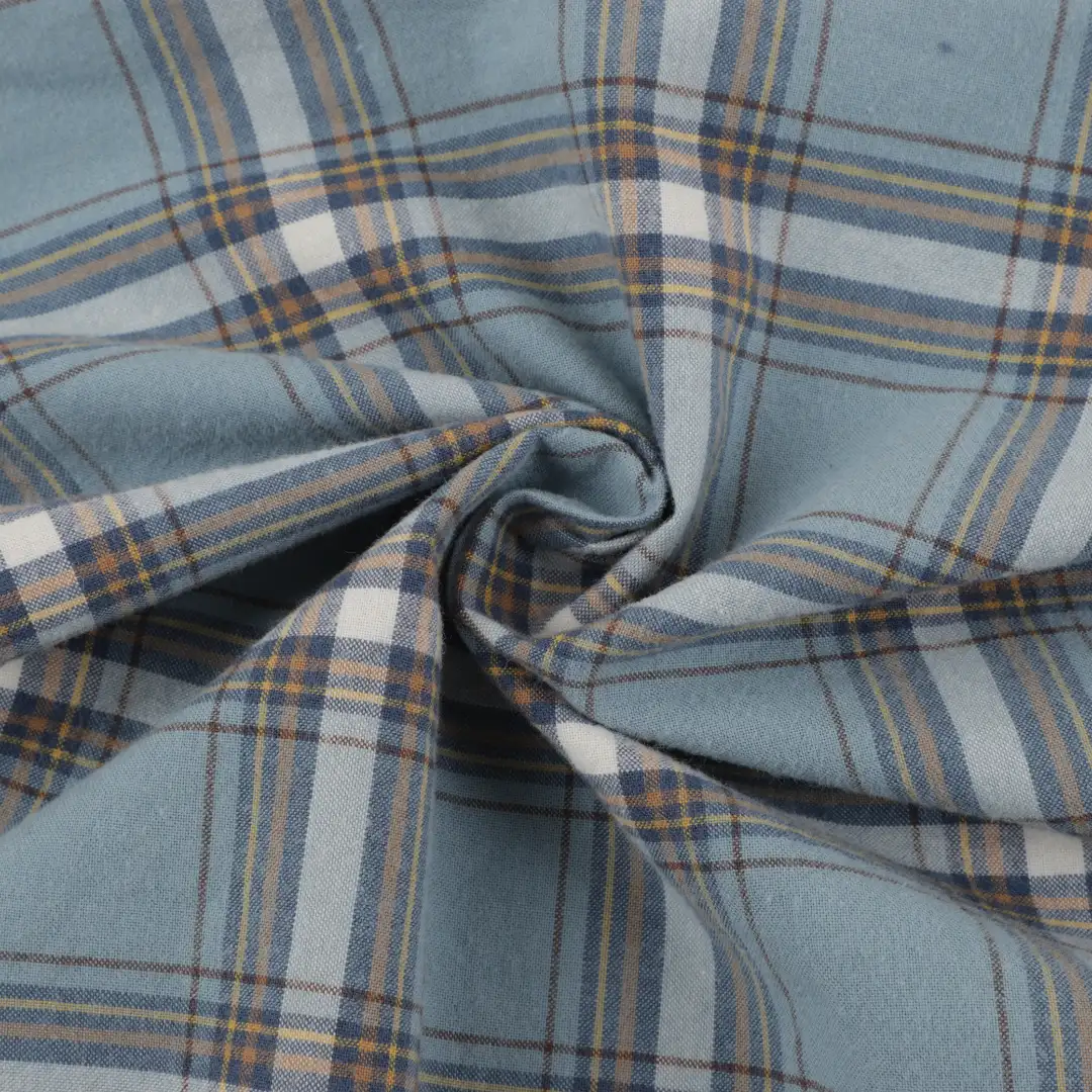 Bangladesh Fabric for Shirt Cotton Plain Natural Woven Fabric BCI Cotton  Check color buy from Bangladesh wholesaler bulk order at wholesale price free worldwide shipping Alibaba