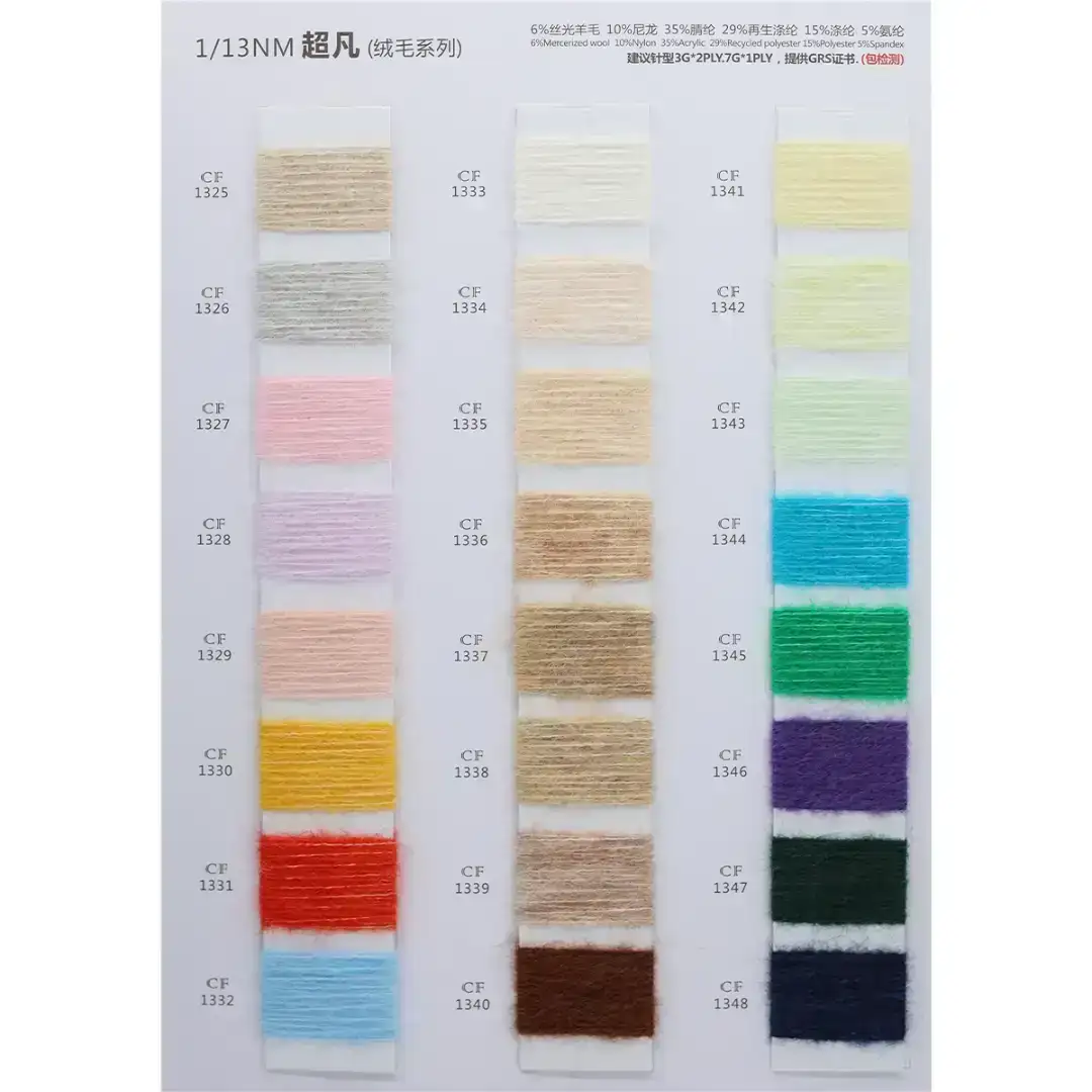 China Yarn for Crop Top Pullover (Sweater),Dresses (Cardigan Open) (Sweater) Air Spun Yarn Fancy Yarn Recycled Polyester Acrylic Polyester Nylon Wool Elastane pink  white color buy from China wholesaler bulk order at wholesale price free worldwide shipping Alibaba