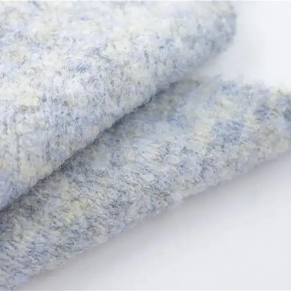 China Yarn for Ladies Vest (Sweater),Crop Top Pullover (Sweater),Dresses (Cardigan Button) (Sweater) Boucle Yarn Fancy Yarn Recycled Polyester Acrylic Nylon Wool Spandex purple、pink、grey color buy from China wholesaler bulk order at wholesale price free worldwide shipping Alibaba