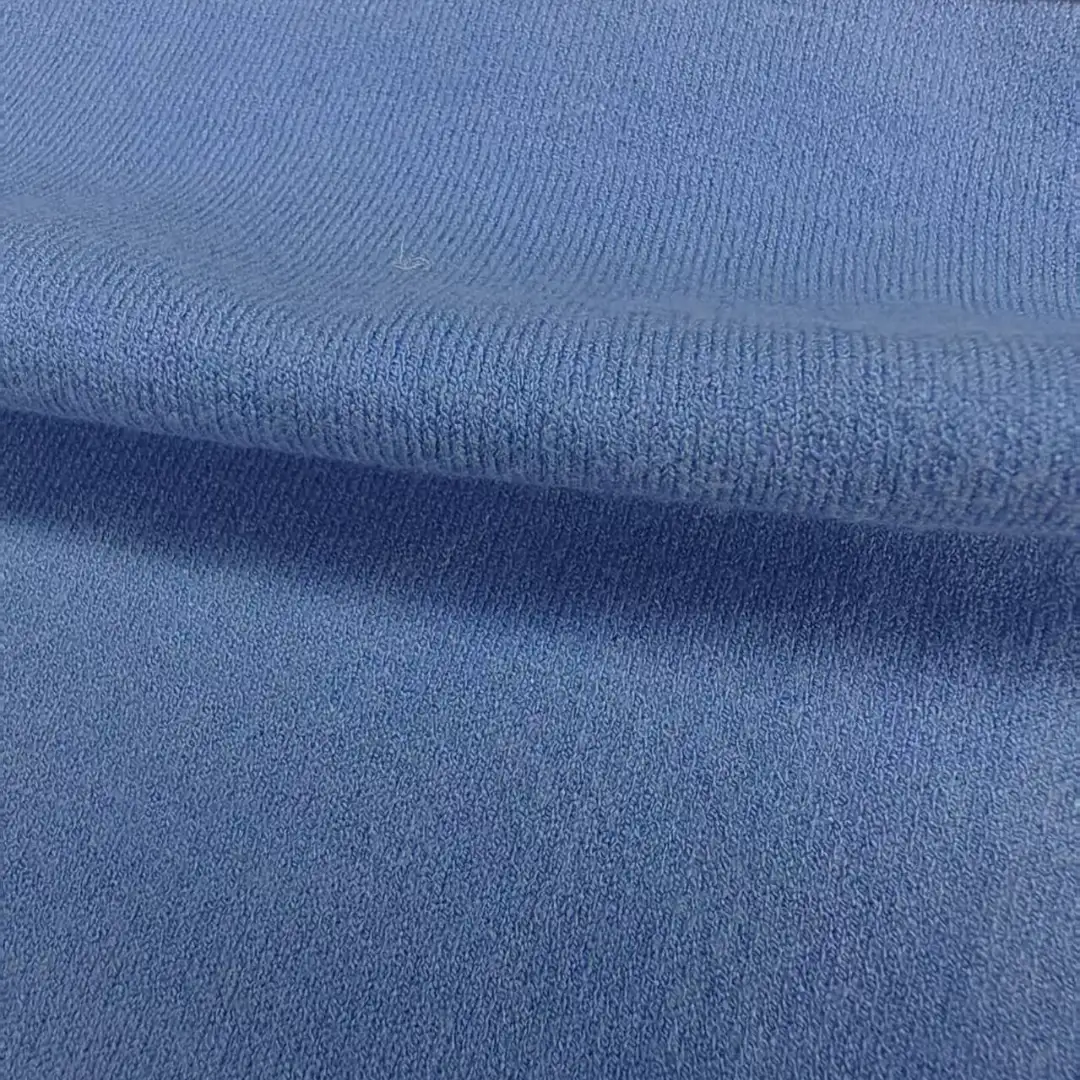 China Yarn for Polo Shirt,Crop Top,Full-Zipper Cardigan (Sweater),Half-Zipper Cardigan (Sweater) Core Spun Yarn Regular Yarn Lenzing Viscose Polyester Blue color buy from China wholesaler bulk order at wholesale price free worldwide shipping Alibaba