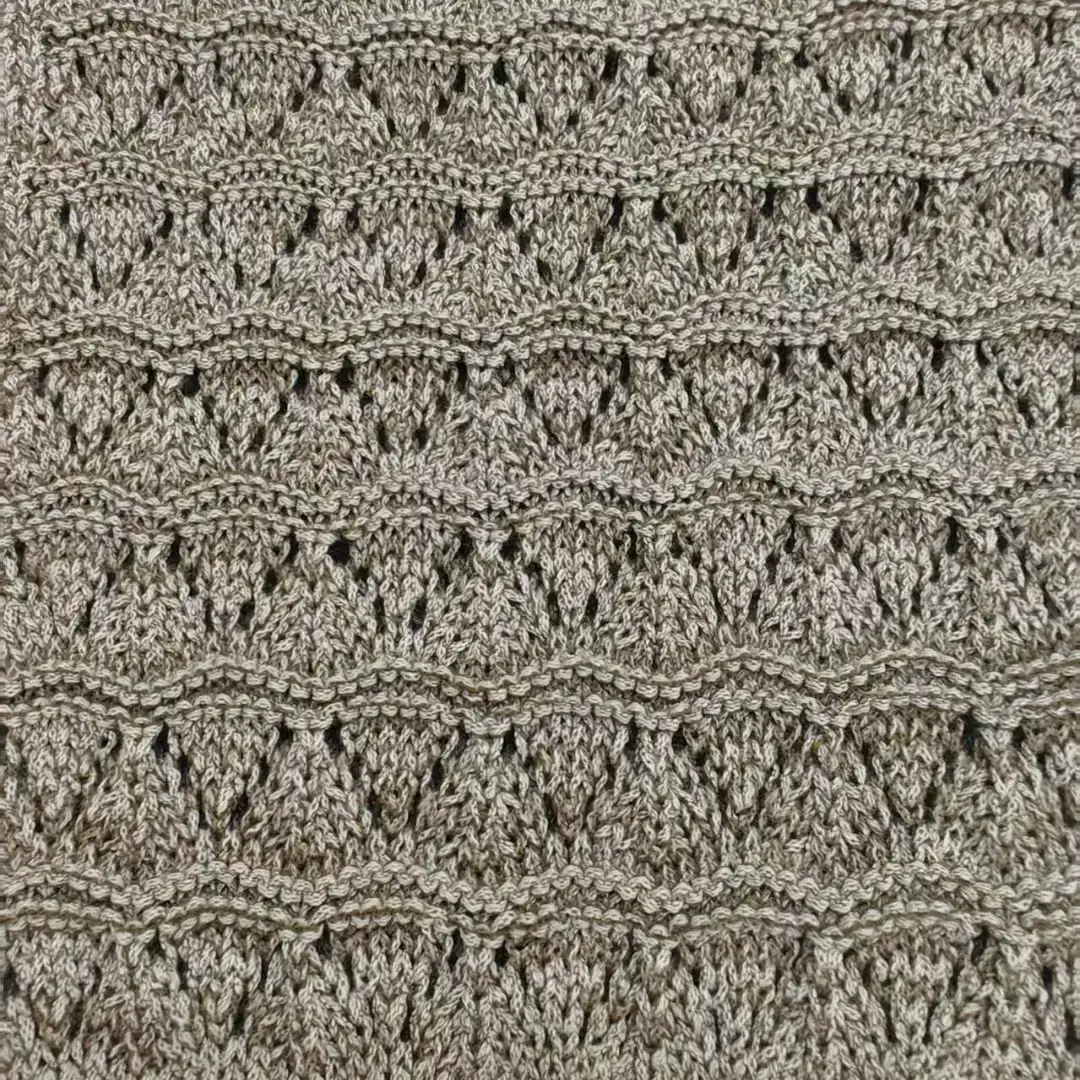 China Yarn for Polo Shirt,Hoodie,Half-Zipper Cardigan (Sweater),Crop Top Pullover (Sweater) Tubular Tape Yarn Fancy Yarn BCI Cotton Recycled Polyester Brown color buy from China wholesaler bulk order at wholesale price free worldwide shipping Alibaba