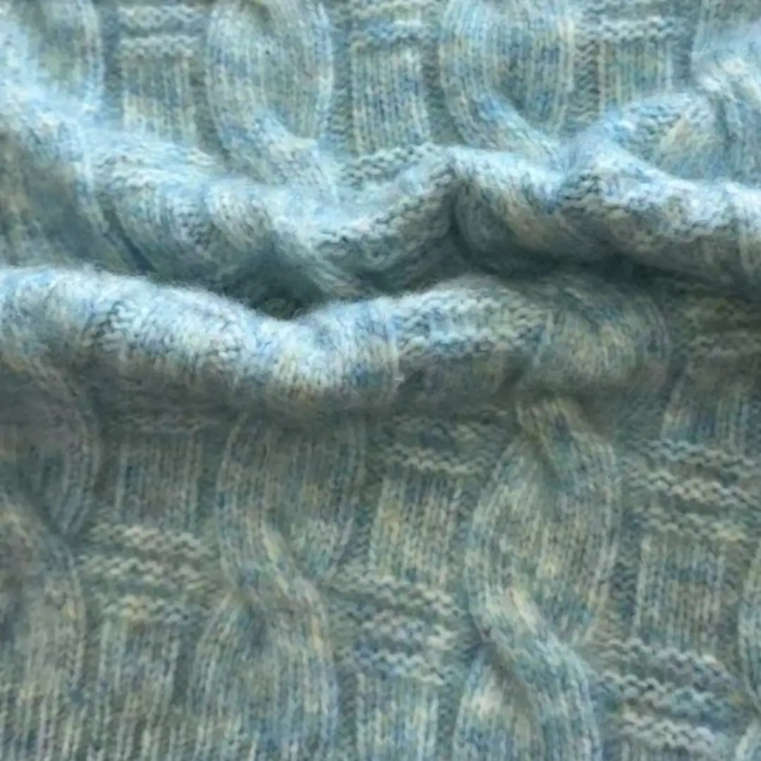 China Yarn for Tank Top,Open Cardigan (Sweater),Full-Zipper Cardigan (Sweater),Half-Zipper Cardigan (Sweater),Round Neck Pullover (Sweater),Crew Neck Pullover (Sweater),Crop Top Pullover (Sweater) Semi-Worsted Spun Regular Yarn Acrylic Recycled Polyester Nylon RWS Wool 晴天兰 color buy from China wholesaler bulk order at wholesale price free worldwide shipping Alibaba