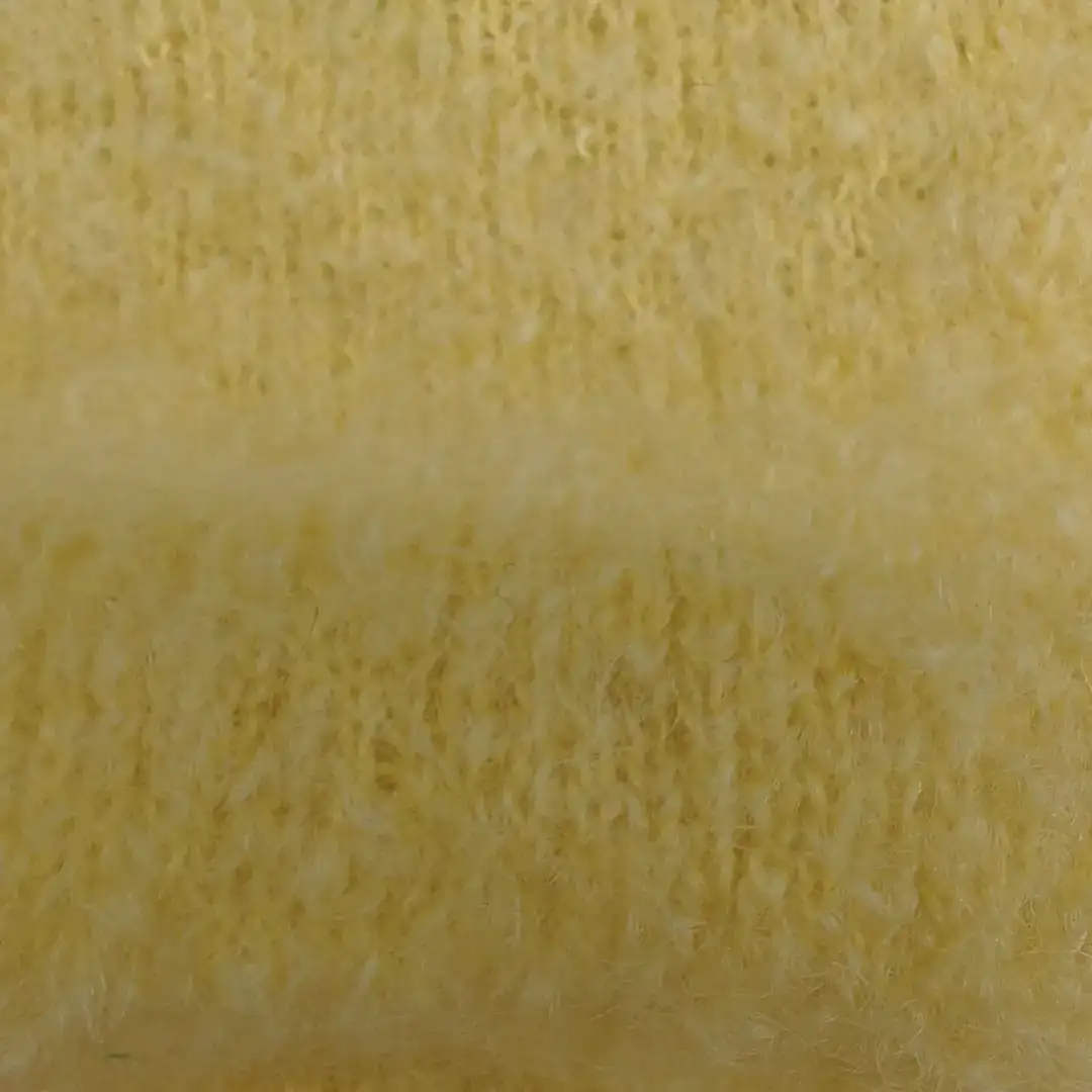 China Yarn for Hoodie,Open Cardigan (Sweater),Round Neck Pullover (Sweater),Crop Top Pullover (Sweater) Boucle Yarn Fancy Yarn Wool Nylon Spandex yellow color buy from China wholesaler bulk order at wholesale price free worldwide shipping Alibaba