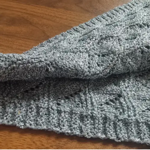 China Yarn for Open Cardigan (Sweater) Lurex Lurex Polyester Lurex 灰蓝色 color buy from China wholesaler bulk order at wholesale price free worldwide shipping Alibaba