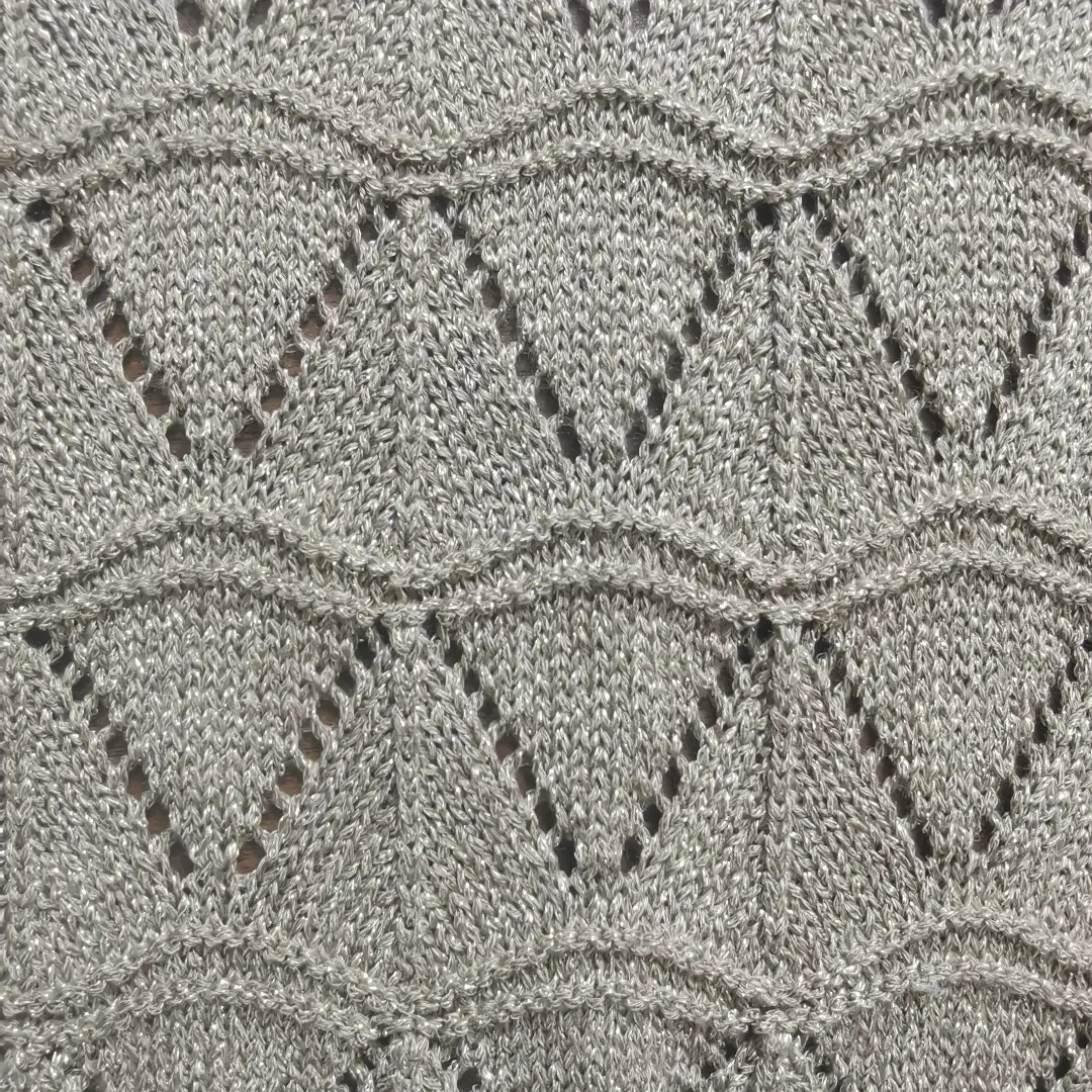 China Yarn for Open Cardigan (Sweater) Lurex Lurex Acrylic Lurex 杏色 color buy from China wholesaler bulk order at wholesale price free worldwide shipping Alibaba