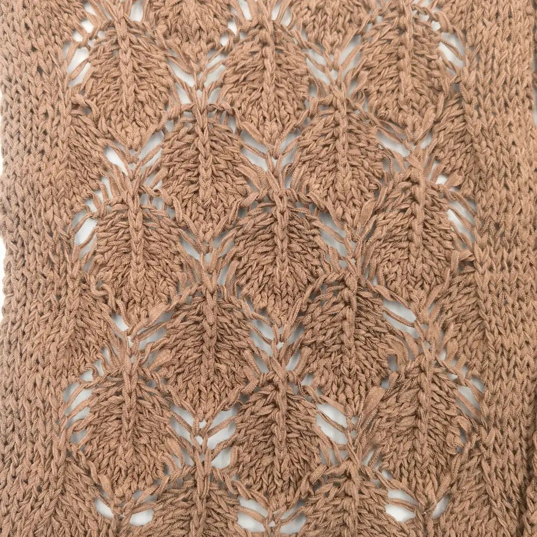 China Yarn for Ladies Vest (Sweater),Men’s Vest (Sweater),Hoodie  (Sweater) Ladder Yarn Fancy Yarn Cotton Nylon Brown color buy from China wholesaler bulk order at wholesale price free worldwide shipping Alibaba