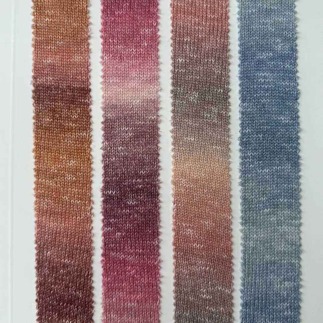 China Yarn for Crop Top,Open Cardigan (Sweater),Full-Zipper Cardigan (Sweater),Half-Zipper Cardigan (Sweater),Round Neck Pullover (Sweater),Crew Neck Pullover (Sweater),Crop Top Pullover (Sweater) Mossy Yarn Fancy Yarn Polyester Acrylic Polyamide Wool 渐变色 color buy from China wholesaler bulk order at wholesale price free worldwide shipping Alibaba