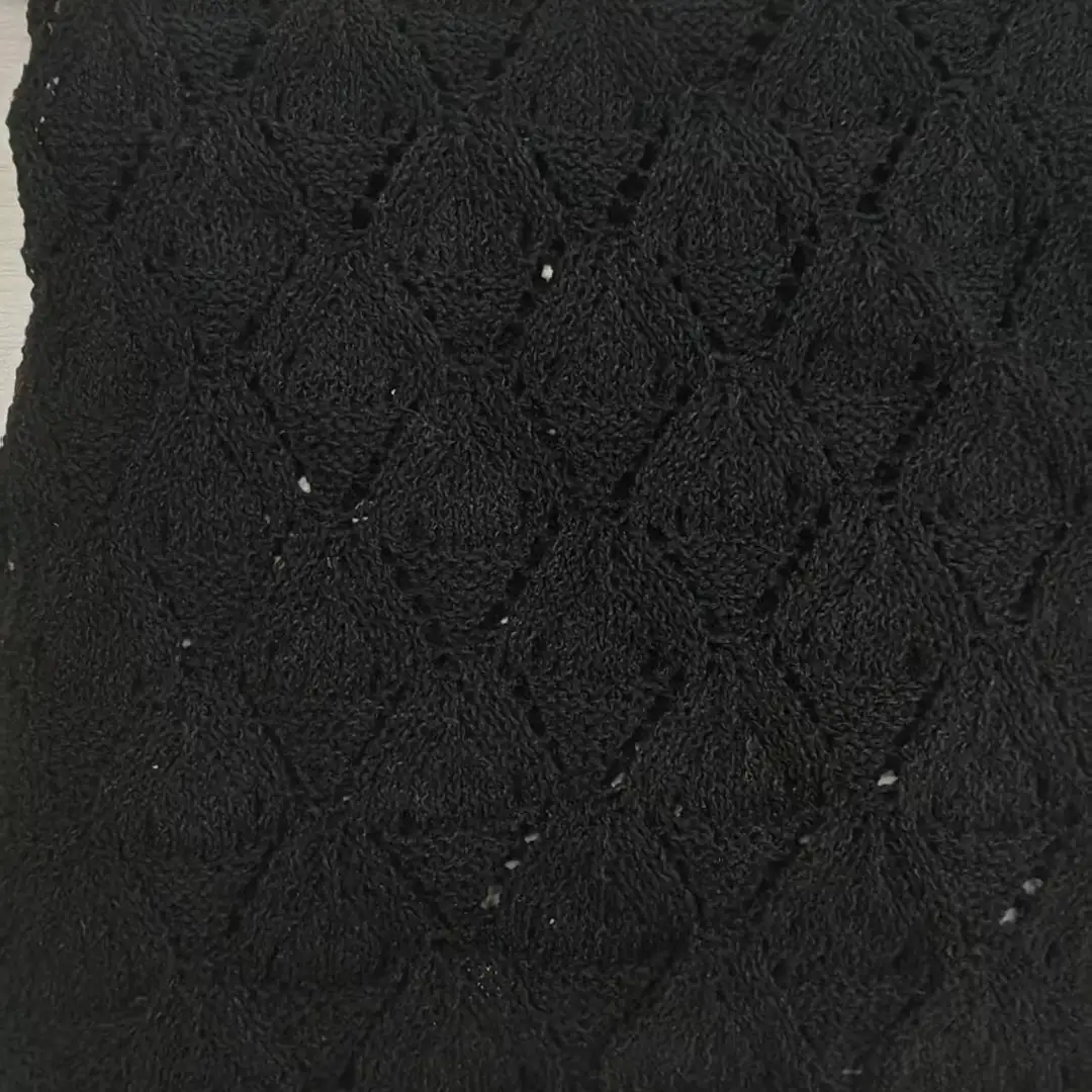 China Yarn for Polo Shirt,Crop Top,Open Cardigan (Sweater),Half-Zipper Cardigan (Sweater) Slub Yarn Fancy Yarn Cotton Polyester BLACK color buy from China wholesaler bulk order at wholesale price free worldwide shipping Alibaba
