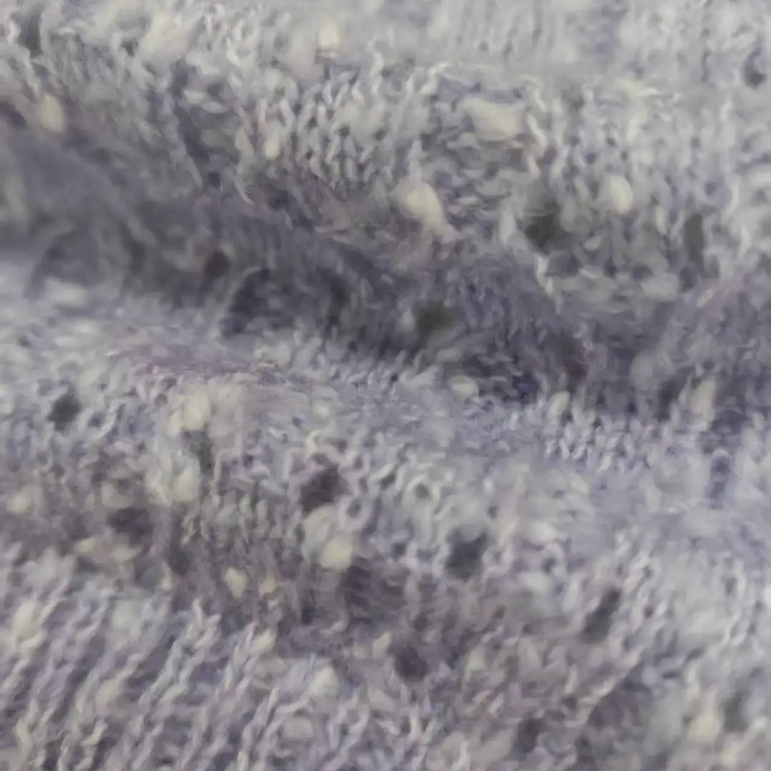 China Yarn for Crop Top,Full-Zipper Cardigan (Sweater),Round Neck Pullover (Sweater),Kids Crew-Neck Cardigan (Sweater) Knot Yarn Fancy Yarn Polyester Wool violet color buy from China wholesaler bulk order at wholesale price free worldwide shipping Alibaba