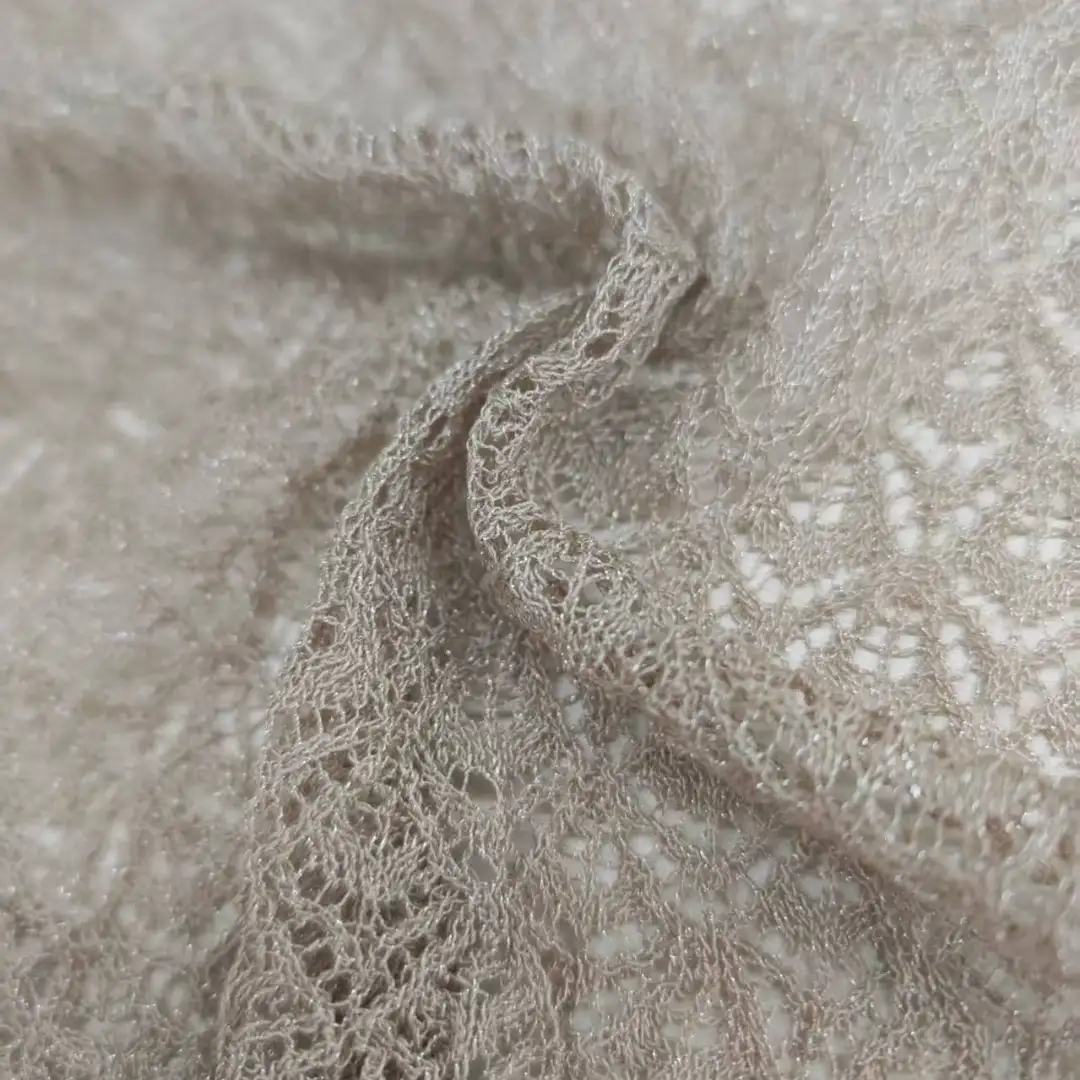 China Yarn for Crop Top,Dresses (Cardigan Open) (Sweater),Skirt (Sweater) Ring Spun Regular Yarn Viscose Nylon Lurex cream-coloured color buy from China wholesaler bulk order at wholesale price free worldwide shipping Alibaba