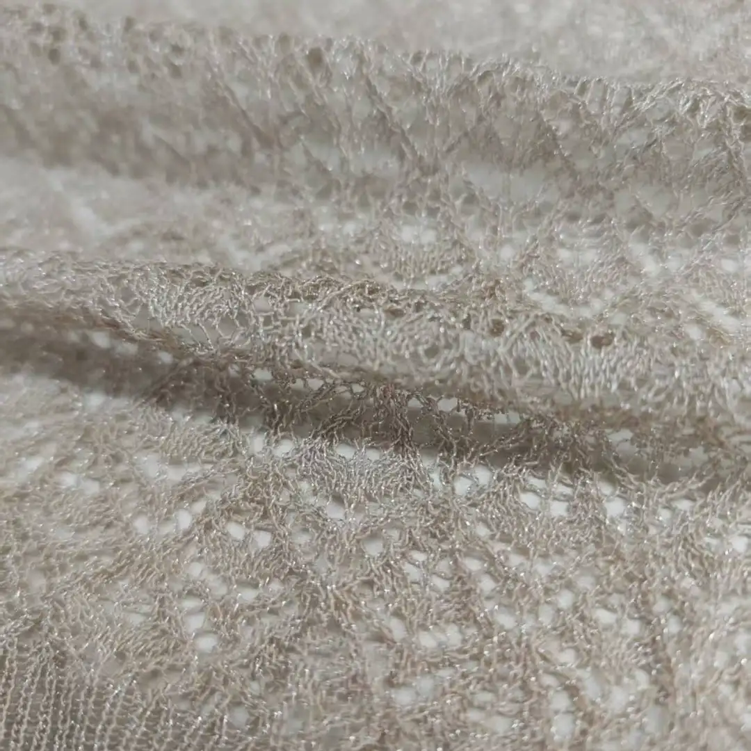 China Yarn for Crop Top,Dresses (Cardigan Open) (Sweater),Skirt (Sweater) Ring Spun Regular Yarn Viscose Nylon Lurex cream-coloured color buy from China wholesaler bulk order at wholesale price free worldwide shipping Alibaba