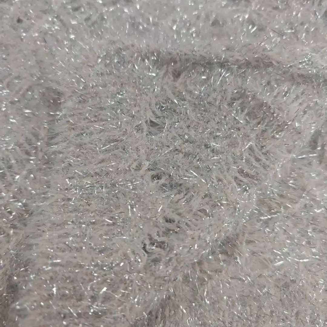 China Yarn for Crop Top,Hoodie,Round Neck Pullover (Sweater),Hoodie  (Sweater),Dresses (Cardigan Open) (Sweater) Cat Feather Yarn Fancy Yarn Nylon Lurex Pink color buy from China wholesaler bulk order at wholesale price free worldwide shipping Alibaba