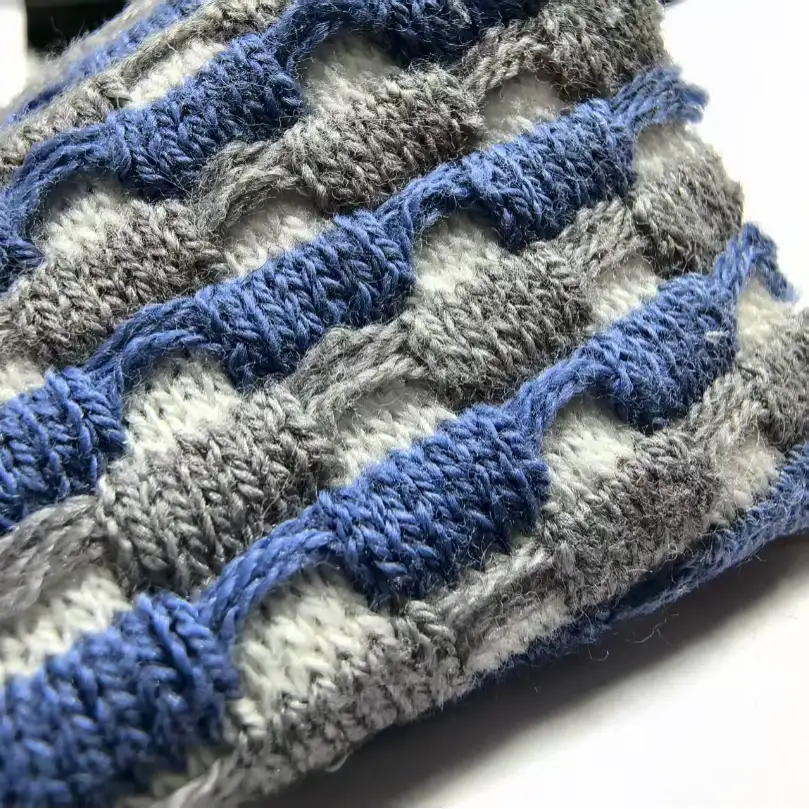 China Yarn for Open Cardigan (Sweater),Round Neck Pullover (Sweater),Crew Neck Pullover (Sweater),Crop Top Pullover (Sweater) Semi-Worsted Spun Regular Yarn BCI Cotton SORONA Recycled Polyester 定制 color buy from China wholesaler bulk order at wholesale price free worldwide shipping Alibaba