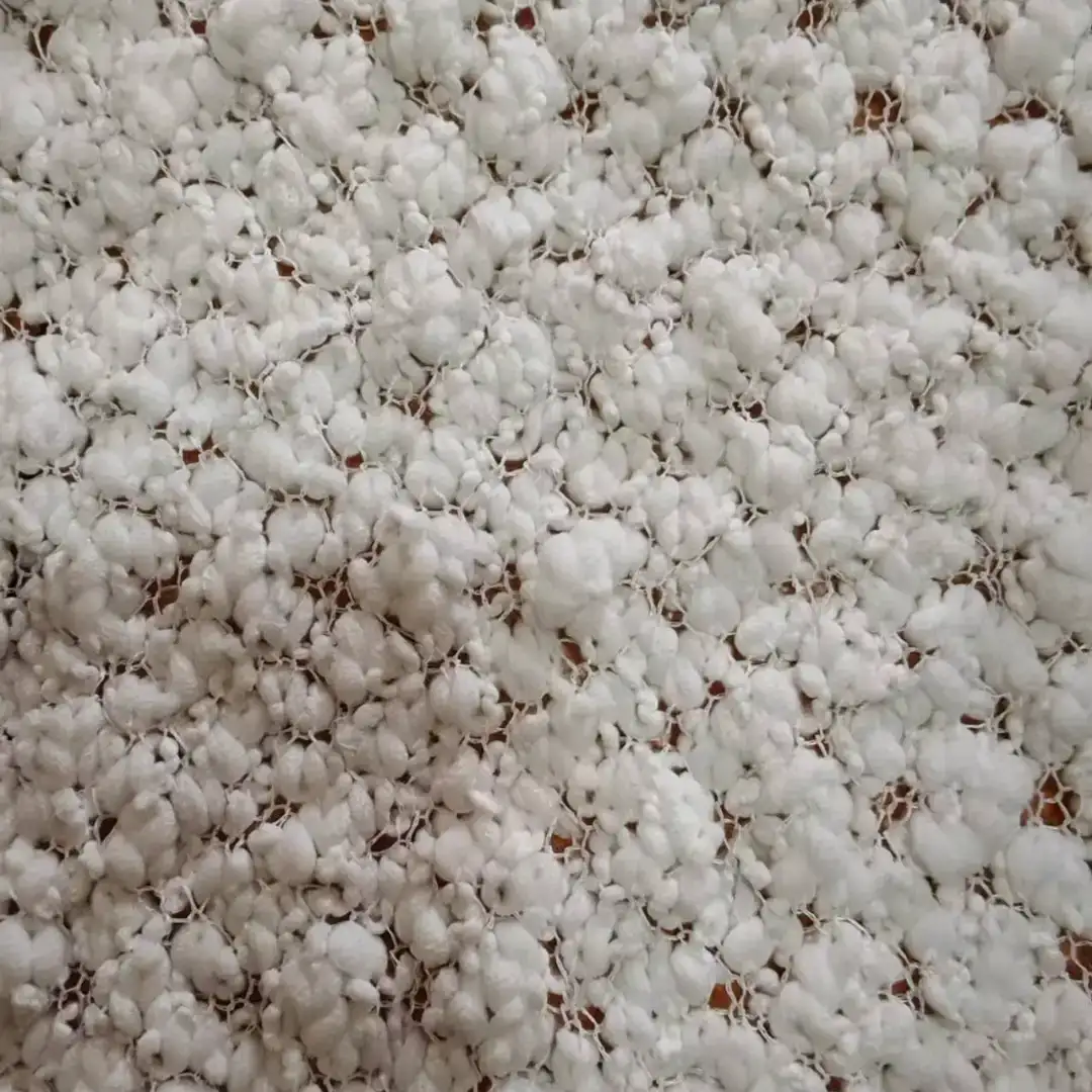 China Yarn for Crop Top Pullover (Sweater) Slub Yarn Fancy Yarn Polyester white color buy from China wholesaler bulk order at wholesale price free worldwide shipping Alibaba