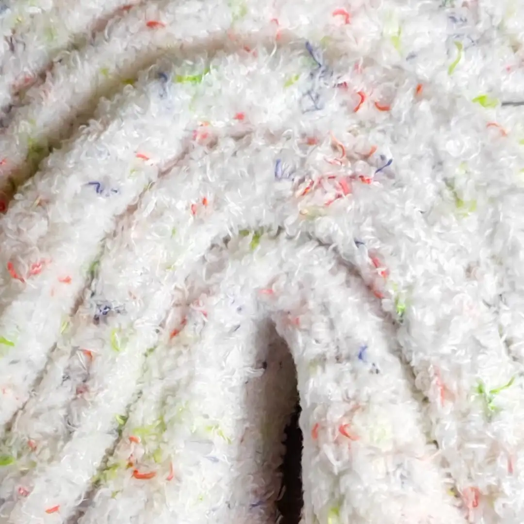 China Yarn for Crop Top,Crop Top Pullover (Sweater),Loungewear Mossy Yarn Fancy Yarn Polyester yellow and purple color buy from China wholesaler bulk order at wholesale price free worldwide shipping Alibaba