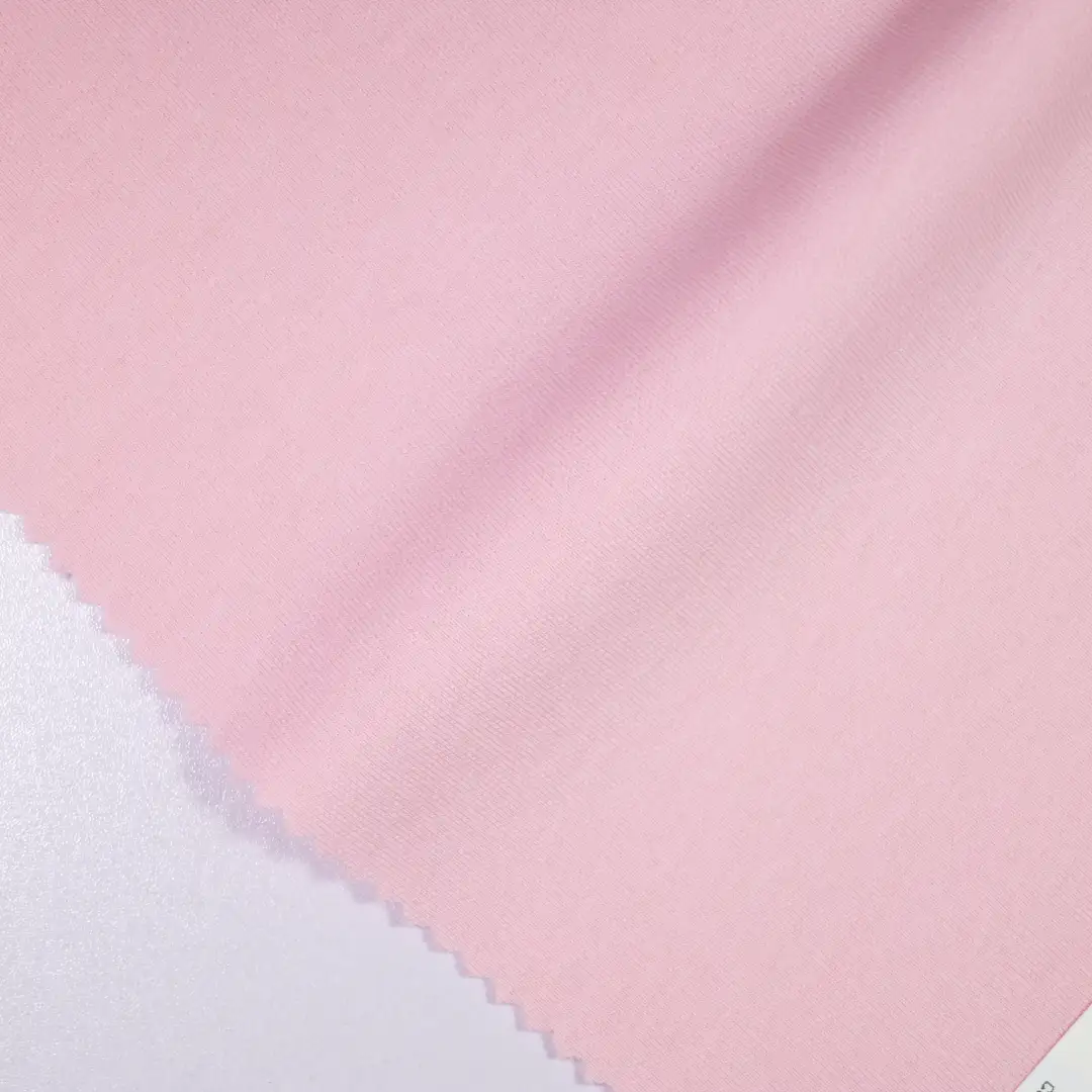 China Fabric for Jackets,Tracksuits Scuba Knit Fabric Polyester Cotton Spandex pink color buy from China wholesaler bulk order at wholesale price free worldwide shipping Alibaba