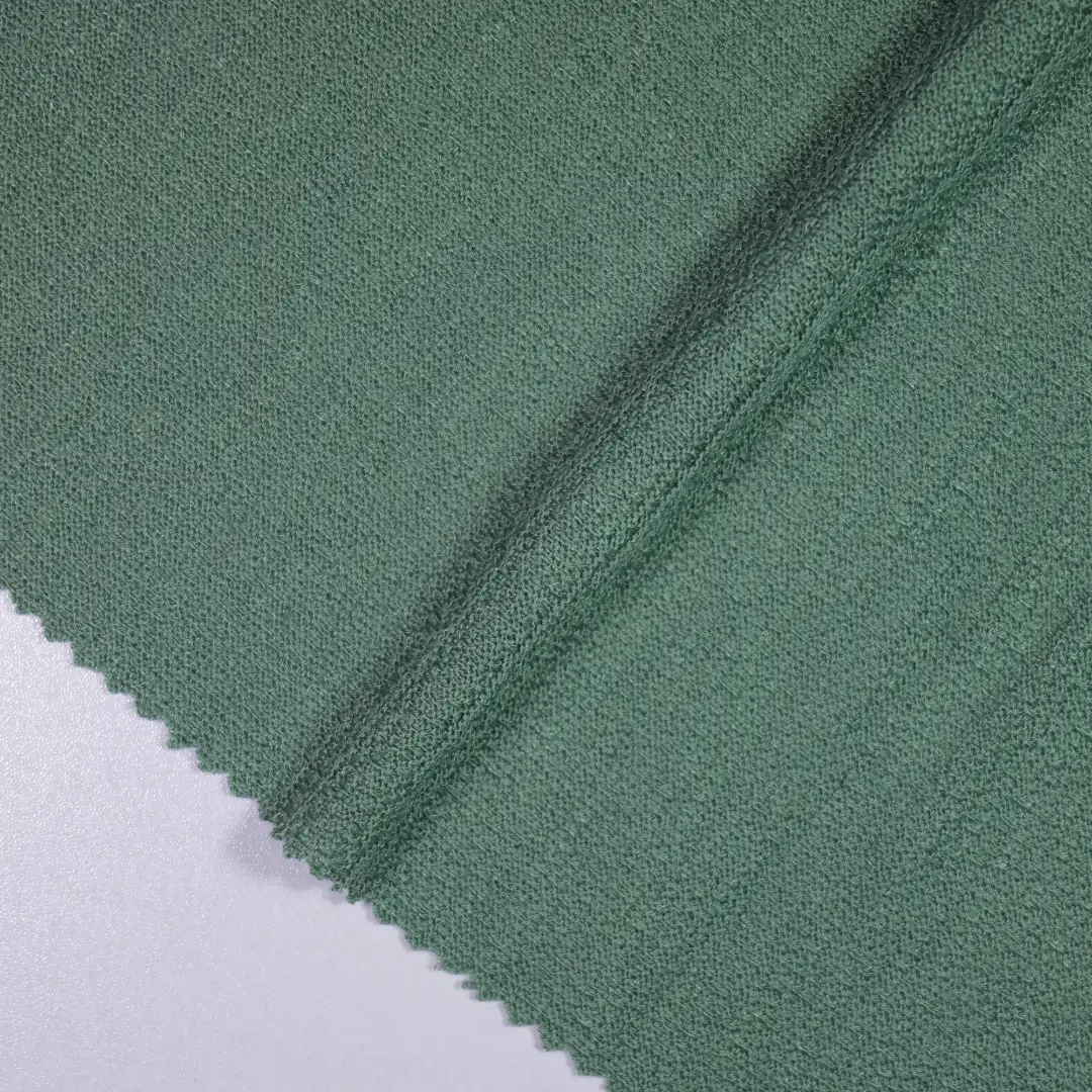China Fabric for T-Shirt,Polo Shirt Jacquard Knit Fabric Polyester Rayon green color buy from China wholesaler bulk order at wholesale price free worldwide shipping Alibaba