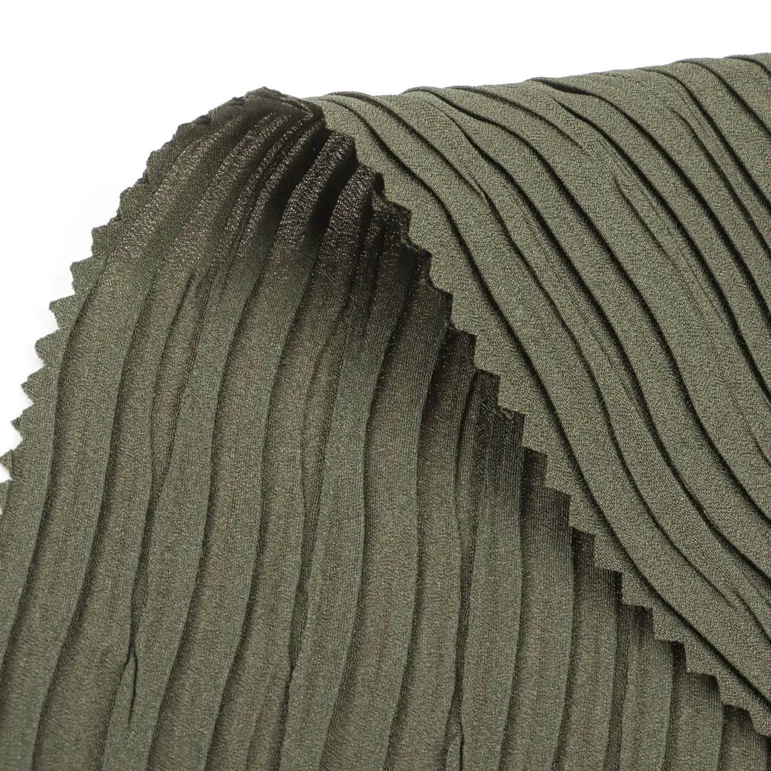 China Fabric for Blouse,Skirt,Skirt  Crepe Synthetic Woven Fabric Polyester olive green color buy from China wholesaler bulk order at wholesale price free worldwide shipping Alibaba