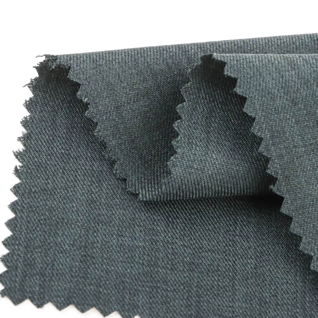 China Fabric for Shirt,Suit Trouser,Blazer,Blouse,Skirt Twill Woven Blended Fabric Polyester NAVY GREY color buy from China wholesaler bulk order at wholesale price free worldwide shipping Alibaba