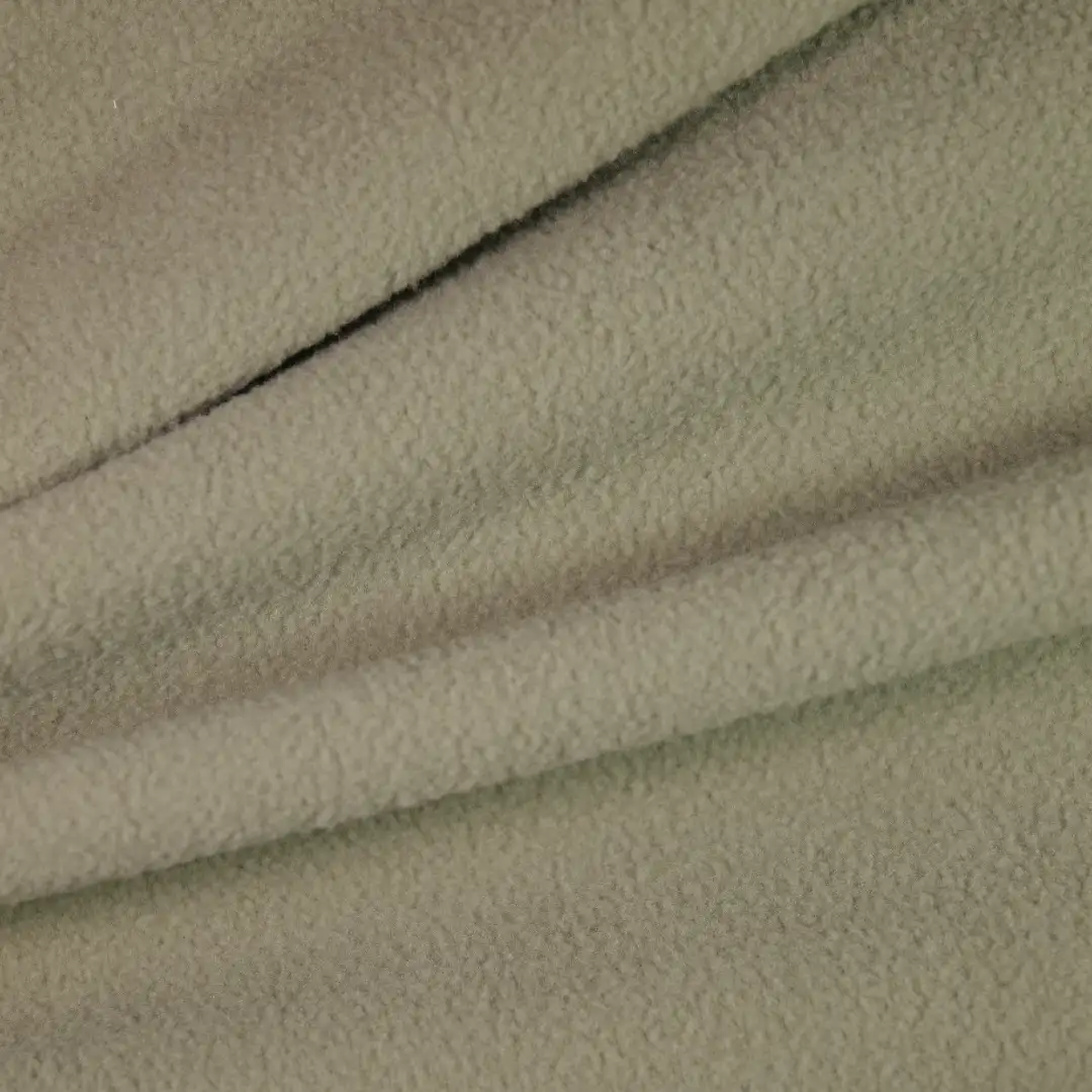 China Fabric for Pajamas,Hoodie  ,Loungewear Polar Fleece Knit Fabric Polyester army green color buy from China wholesaler bulk order at wholesale price free worldwide shipping Alibaba