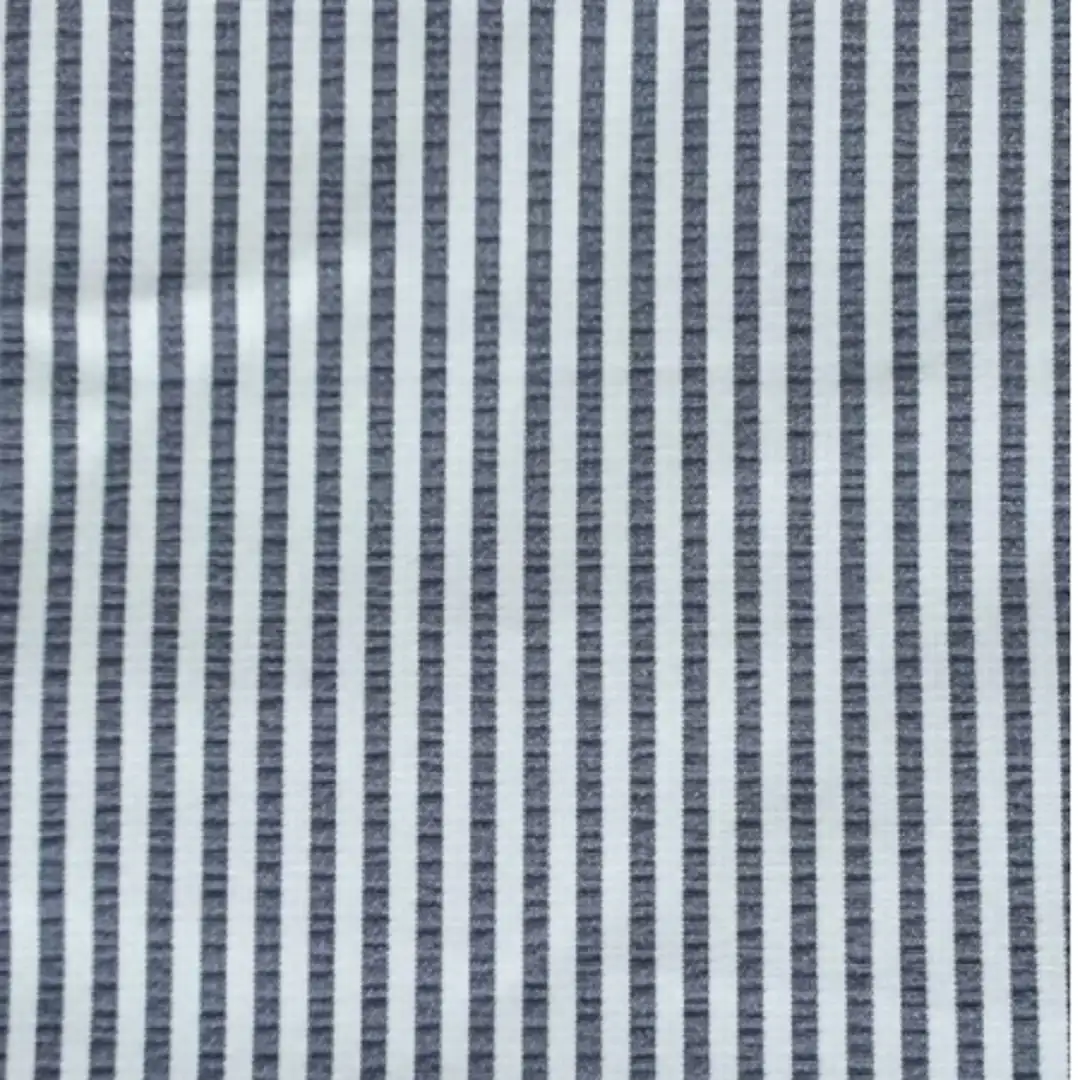 China Fabric for Pants,Jackets,Blazer,Light Jacket Polyester Cationic Woven Fabric Synthetic Woven Fabric Polyester Gray white vertical bar color buy from China wholesaler bulk order at wholesale price free worldwide shipping Alibaba
