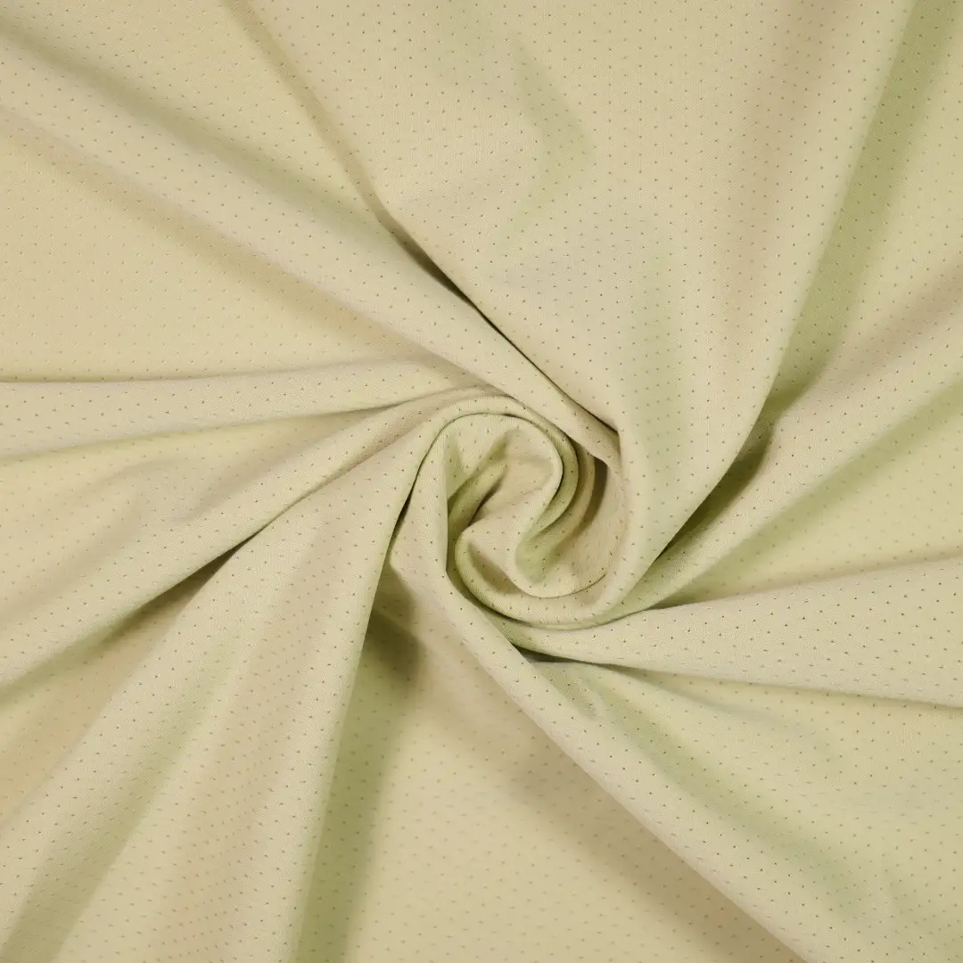 China Fabric for T-Shirt,Polo Shirt,Yoga Pants,Tracksuits,Swim shorts,Sports Bras Four-way Stretch (Bi-Stretch) Knit Fabric Polyester Spandex light yellow color buy from China wholesaler bulk order at wholesale price free worldwide shipping Alibaba