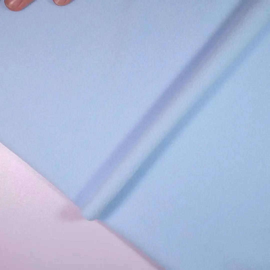 China Fabric for Hoodie,Pajamas,Loungewear,Tracksuits Polar Fleece Knit Fabric Polyester blue color buy from China wholesaler bulk order at wholesale price free worldwide shipping Alibaba